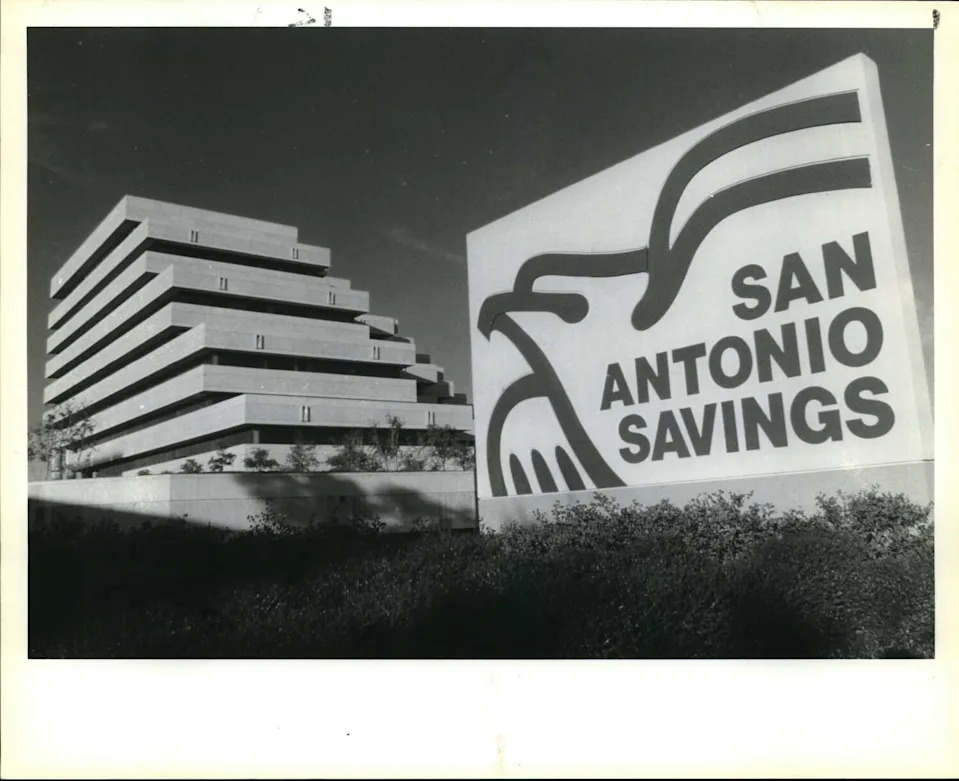 Built in 1980, The Pyramid off Loop 410 and San Pedro Avenue was once the home of the San Antonio Savings Association. (Morris Goen/San Antonio Express-News)