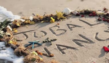 Love in the Sand: Local artist creates beach hearts to benefit wildlife rescue
