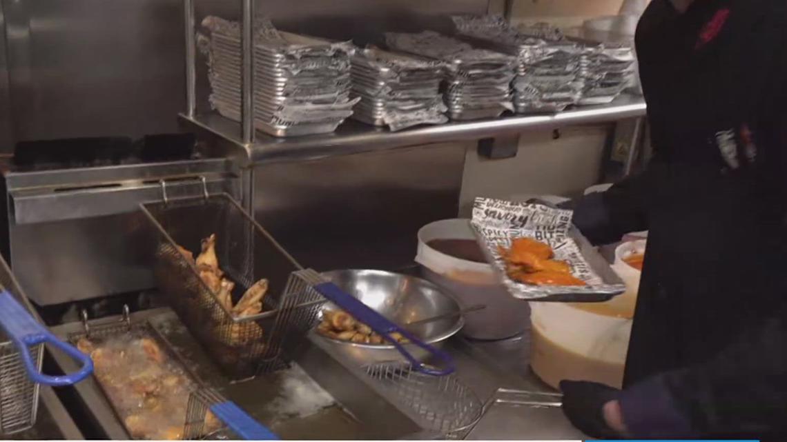 Wingbar & Grill gears up for Super Bowl rush as chicken wing prices drop