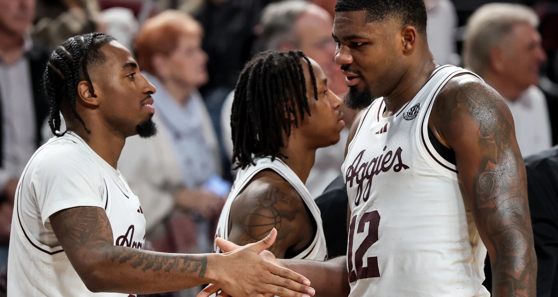 Texas A&M is 51-54 (94%) from the free throw line in last three wins