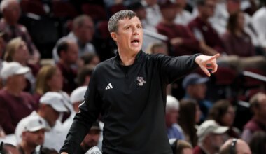 Watch Texas A&M HC Bucky McMillan's presser before hosting Florida