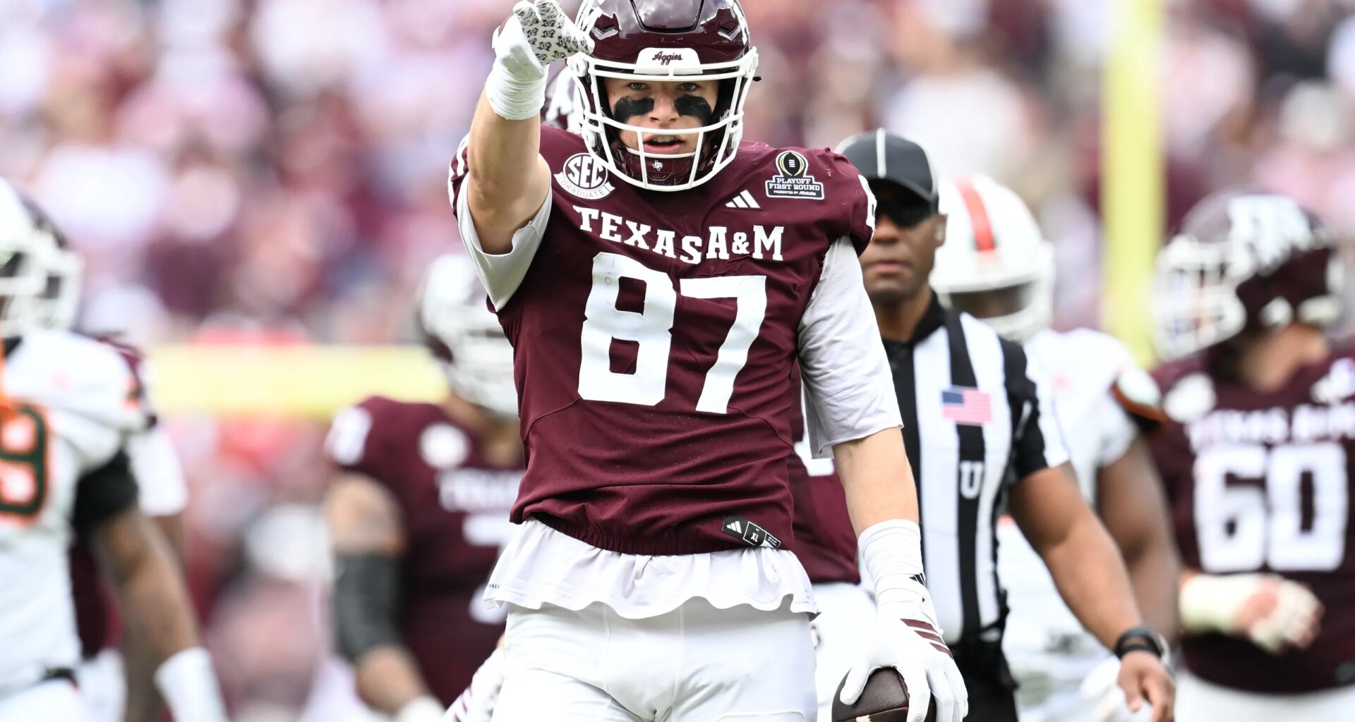 The Athletic names Texas A&M TE Nate Boerkircher Senior Bowl 'winner'