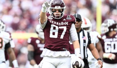 The Athletic names Texas A&M TE Nate Boerkircher Senior Bowl 'winner'