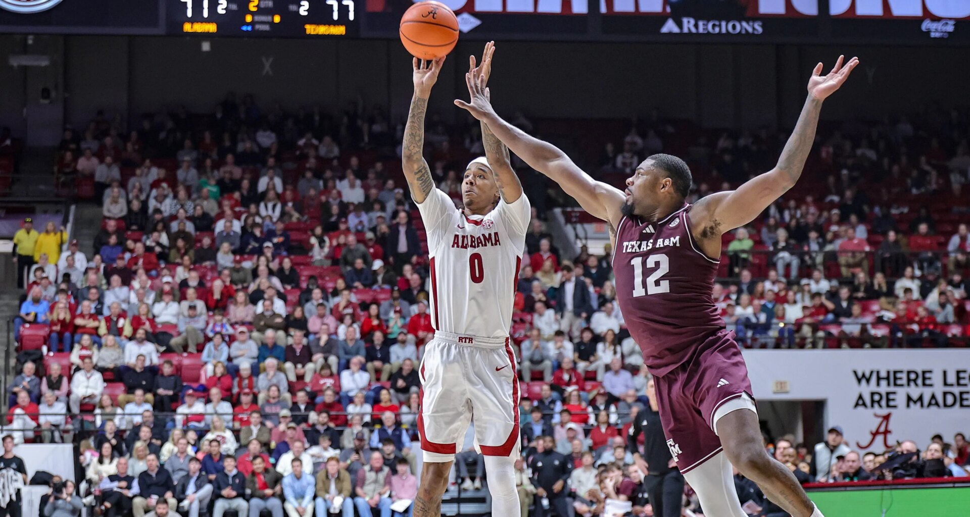 Texas A&M basketball drops high-scoring contest against Alabama