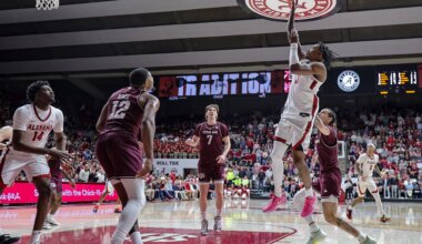 Social media reacts to Texas A&M basketball's 100-97 loss at Alabama