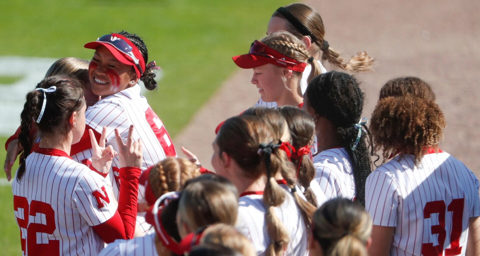 Huskers sweep second day with wins over No. 1 Texas and UTSA