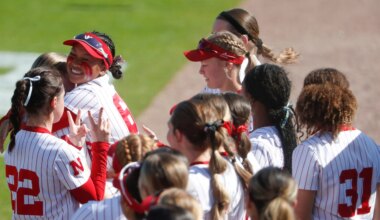 Huskers sweep second day with wins over No. 1 Texas and UTSA