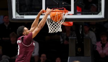 Texas A&M rises to No. 42 in the NET rankings after defeating Oklahoma