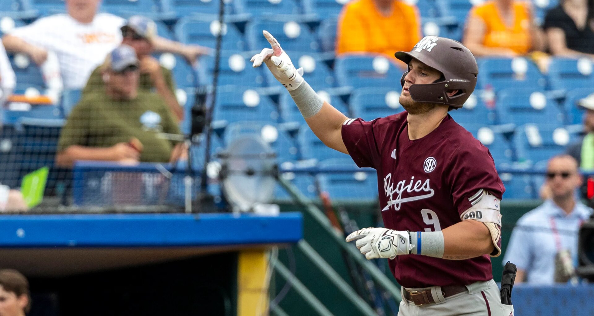 Freshman trio fuels No. 24 Texas A&M’s 8–3 midweek win
