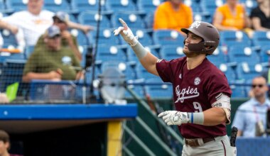 Freshman trio fuels No. 24 Texas A&M’s 8–3 midweek win