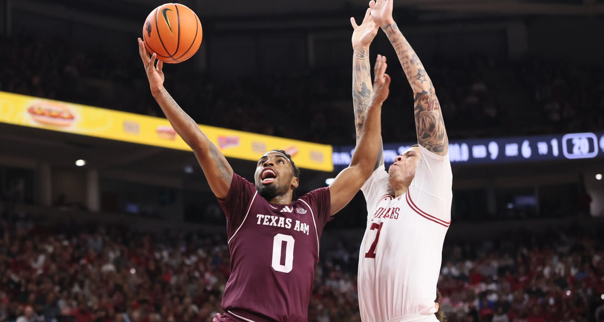 Texas A&M basketball drops 99-84 decision at No. 20 Arkansas