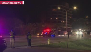 Motorcyclist rushed to hospital following Ocean Drive crash