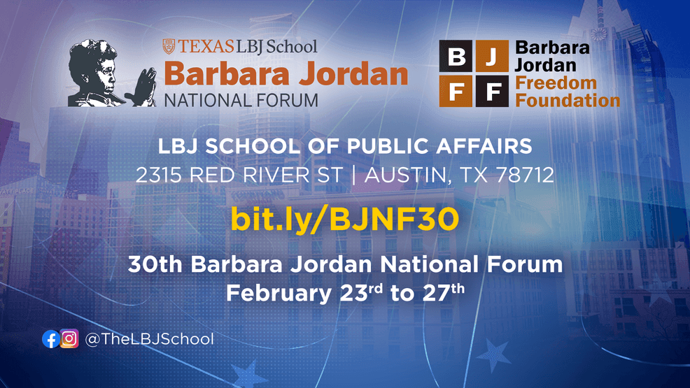 Barbara Jordan National Forum marks 30 years honoring trailblazing Texas legacy
