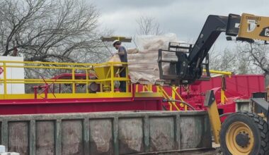 A Texas town is drilling for water to survive