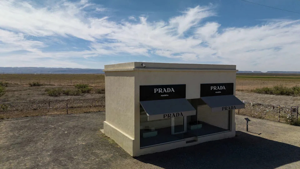 The Parada Marfa art installation in Marfa, Texas. (Icon Global)