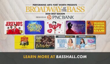 Performing Arts Fort Worth announces 2026-27 Broadway at the Bass lineup