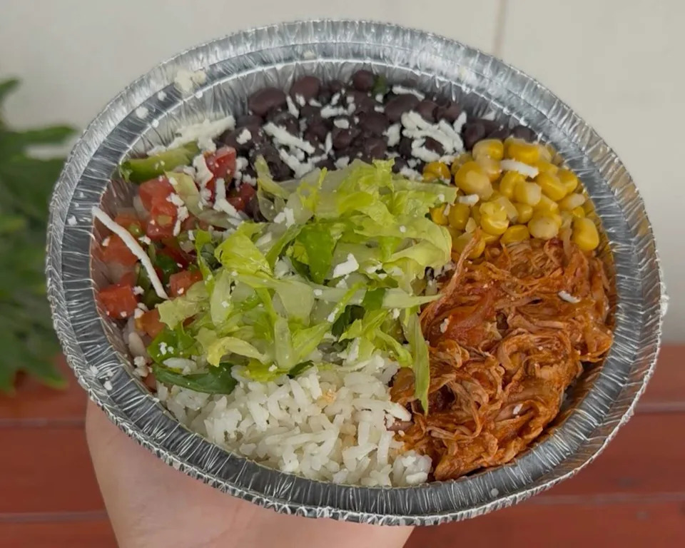 Chipotle Chicken Bowl is new at the Houston rodeo. (Houston Livestock Show and Rodeo)