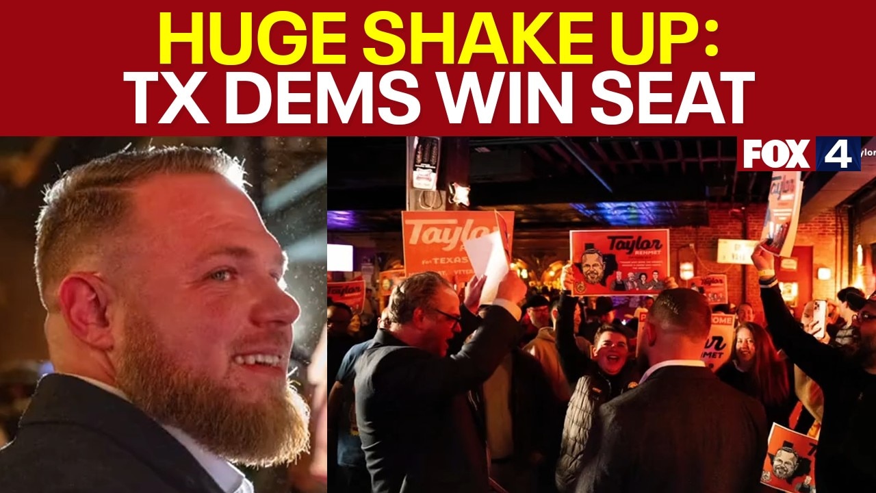 TX Democrat flips seat firmly held by Republicans for years