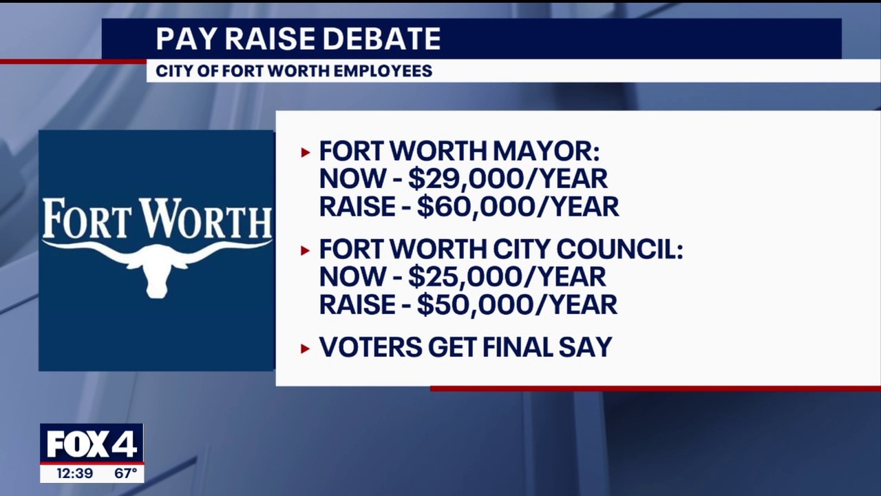 Fort Worth leaders consider a pay raise