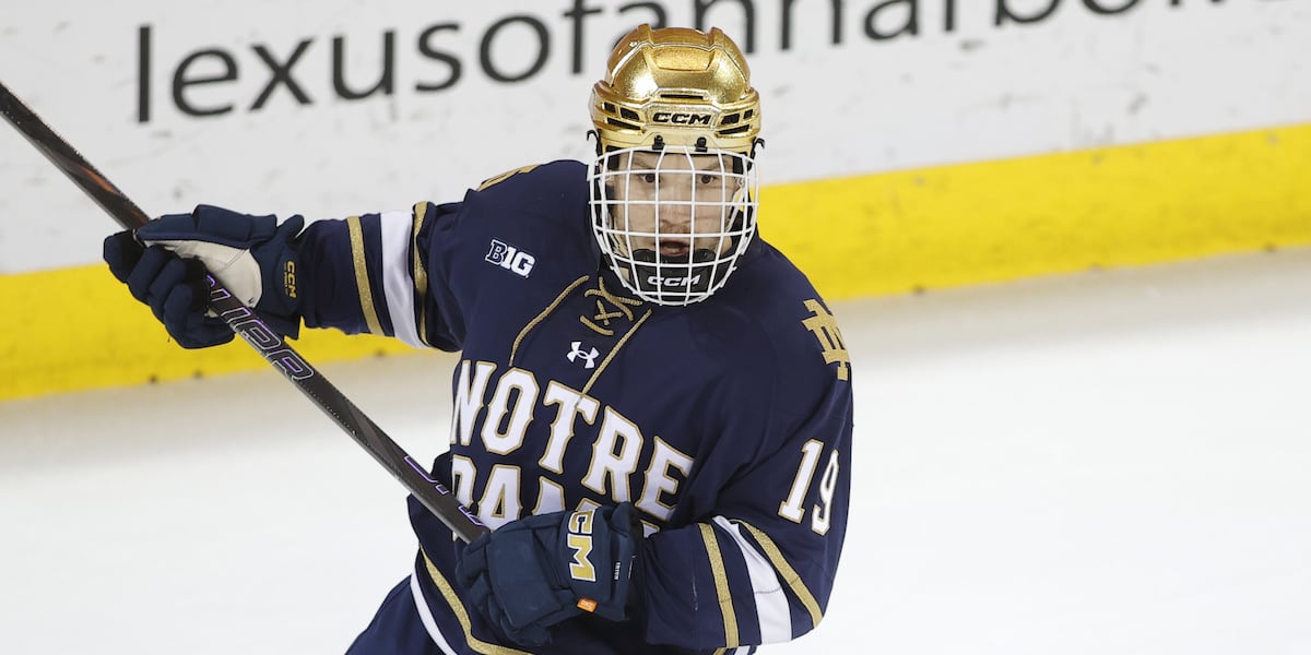 Notre Dame hockey player brings Texas grit to South Bend