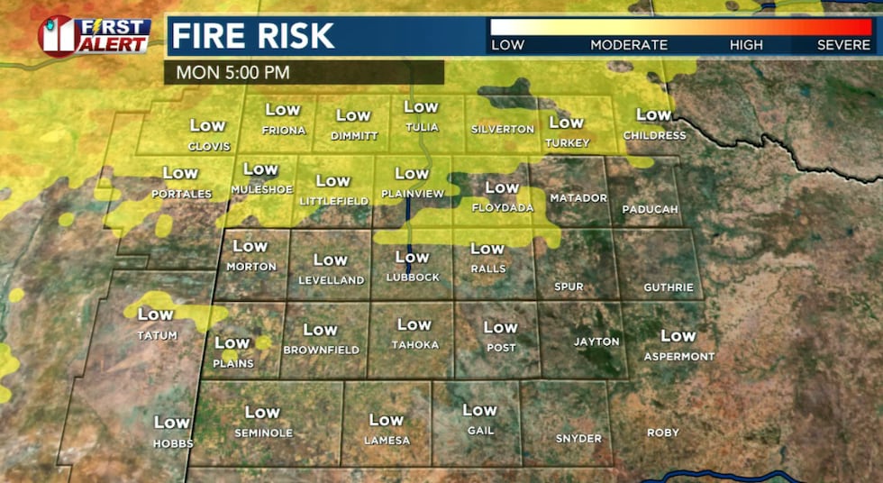 The dry, breezy, and very warm weather will create an elevated grassland fire danger Monday...