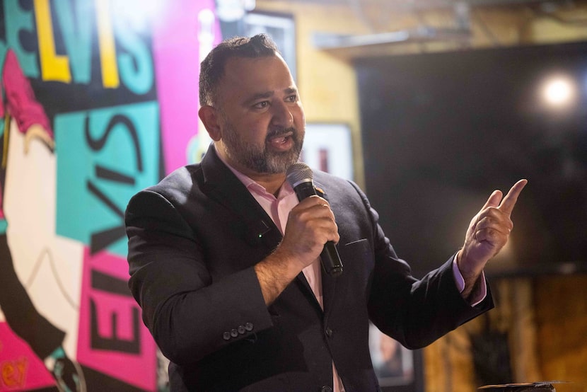 Attorney Zeeshan Hafeez, who is running for election in Texas’ 33rd Congressional District,...