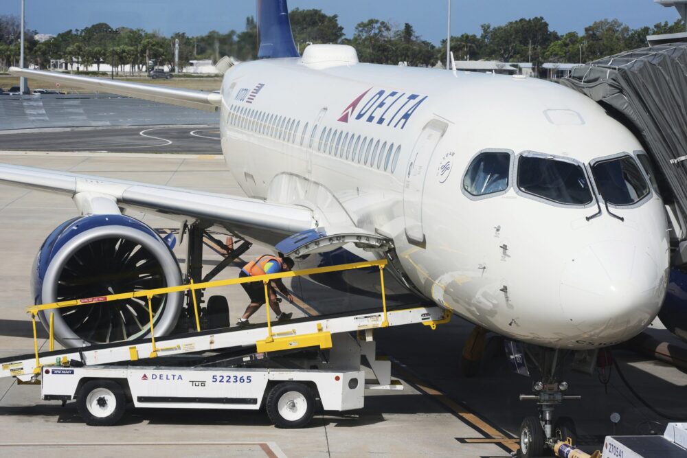 Delta Airlines Plane