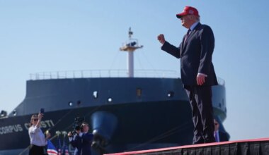 Trump two-steps around Texas primary in Corpus Christi swing