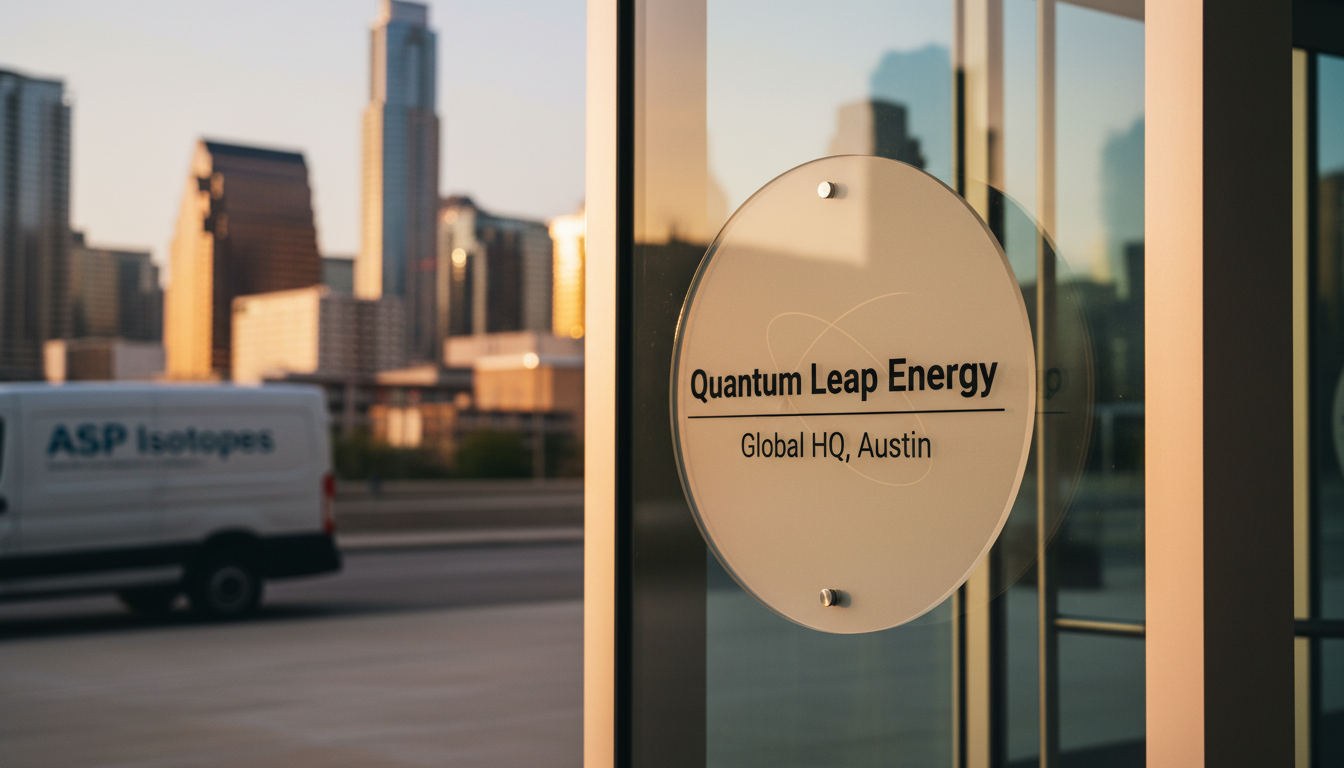 ASP Isotopes unit picks Austin for global HQ