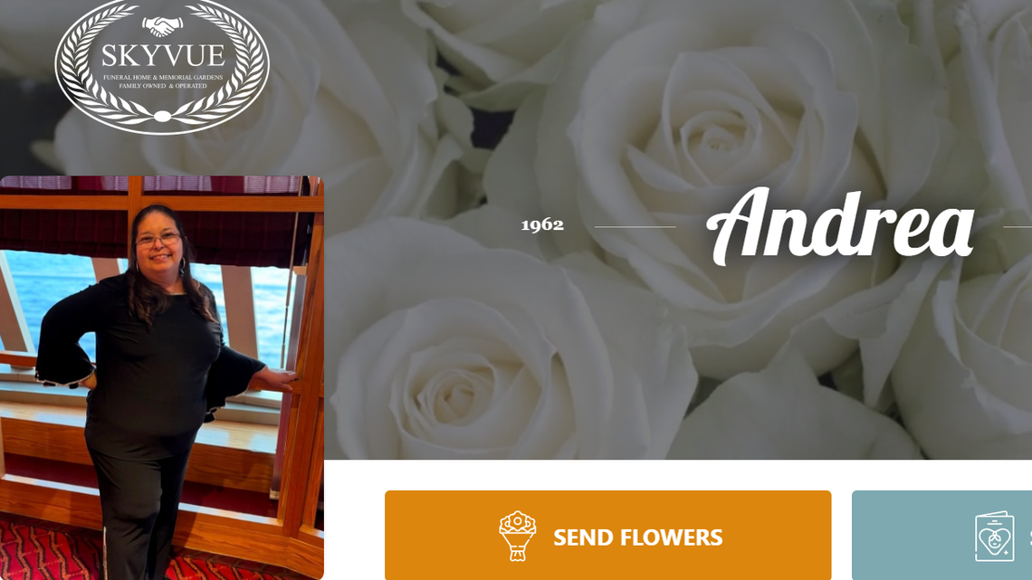 Andrea Colgrove, 63, was killed at her home in Mansfield, Texas, on Jan. 31, 2026.