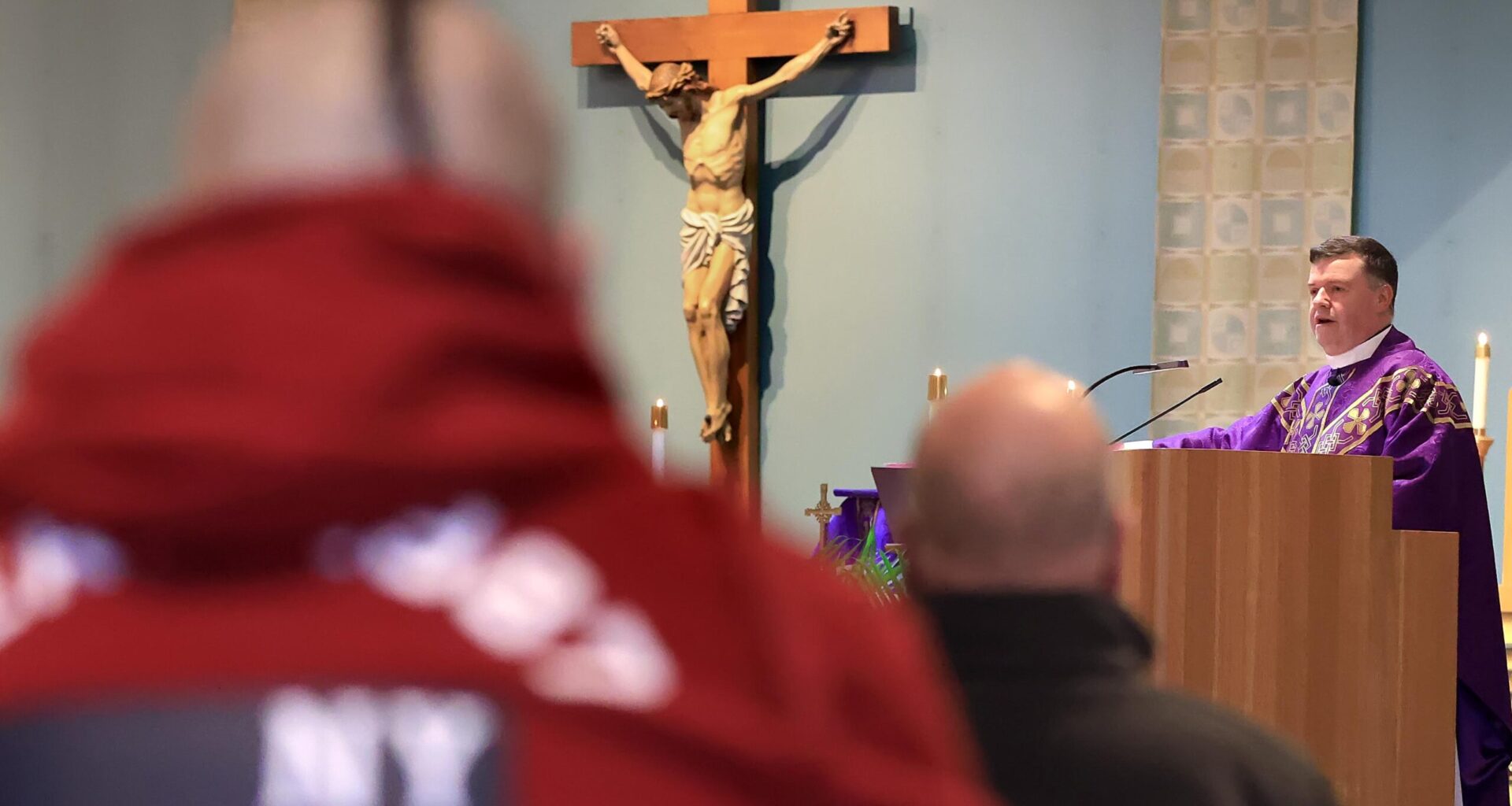 Churchgoers in Wilmington show up in strong numbers as Ash Wednesday starts Lent with milder weather - Photo gallery