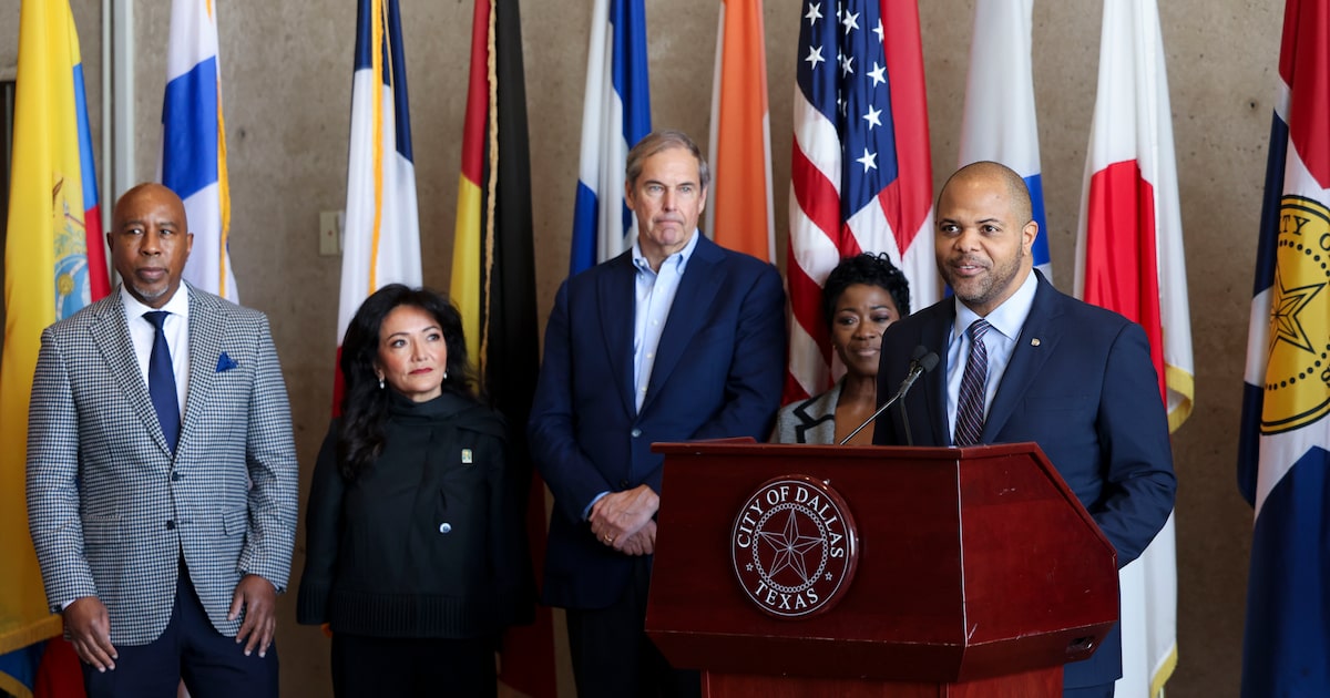 Dallas mayor, city manager announce NYC trip to lure more corporations to ‘Y’all Street’