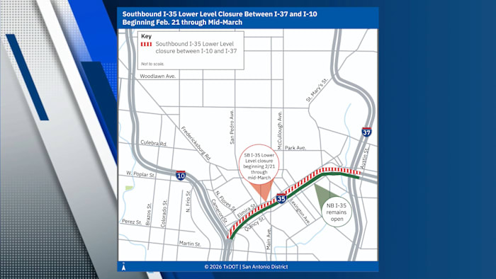 Repairs on I-35 NB lanes complete near downtown; work on southbound lanes begins Saturday