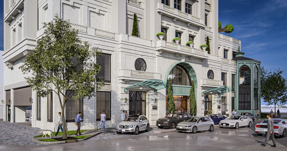 Planned $250M boutique hotel, residential tower in Uptown seeks zoning