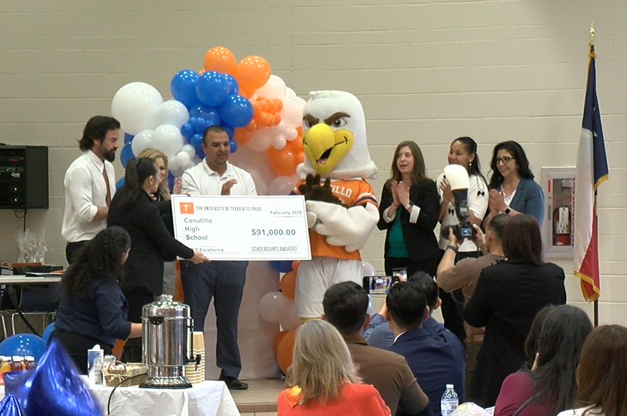 Canutillo high school receives the most UTEP scholarships