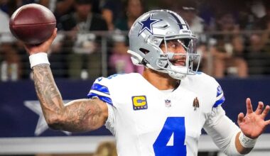NFL writer ranks Cowboys’ Dak Prescott in top tier of QBs for 2025 season