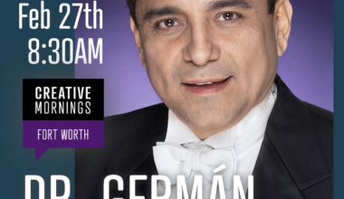 CreativeMornings Fort Worth Presents Dr. Germán Gutiérrez