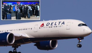 Delta plane forced to return to Houston airport after 'unruly' passenger punches man mid-flight