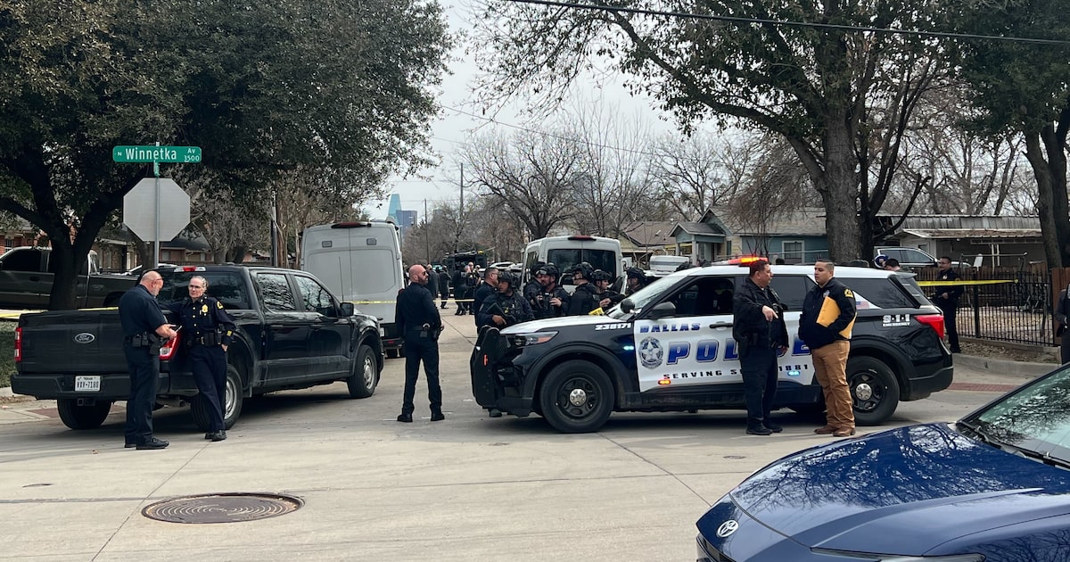 Dallas police shoot, injure suspect while serving warrant in West Dallas