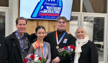 Houston figure skating pair wins national bronze at novice level, eyes Olympic future