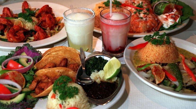 A sample of some of the Mexican Dishes served at Mi Cocina. 