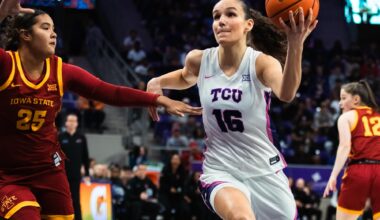 TCU Women's Basketball Comes Back to Beat Iowa State 80-73
