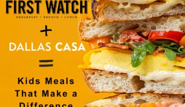 First Watch Partnering with Dallas CASA to Support Children in Foster Care