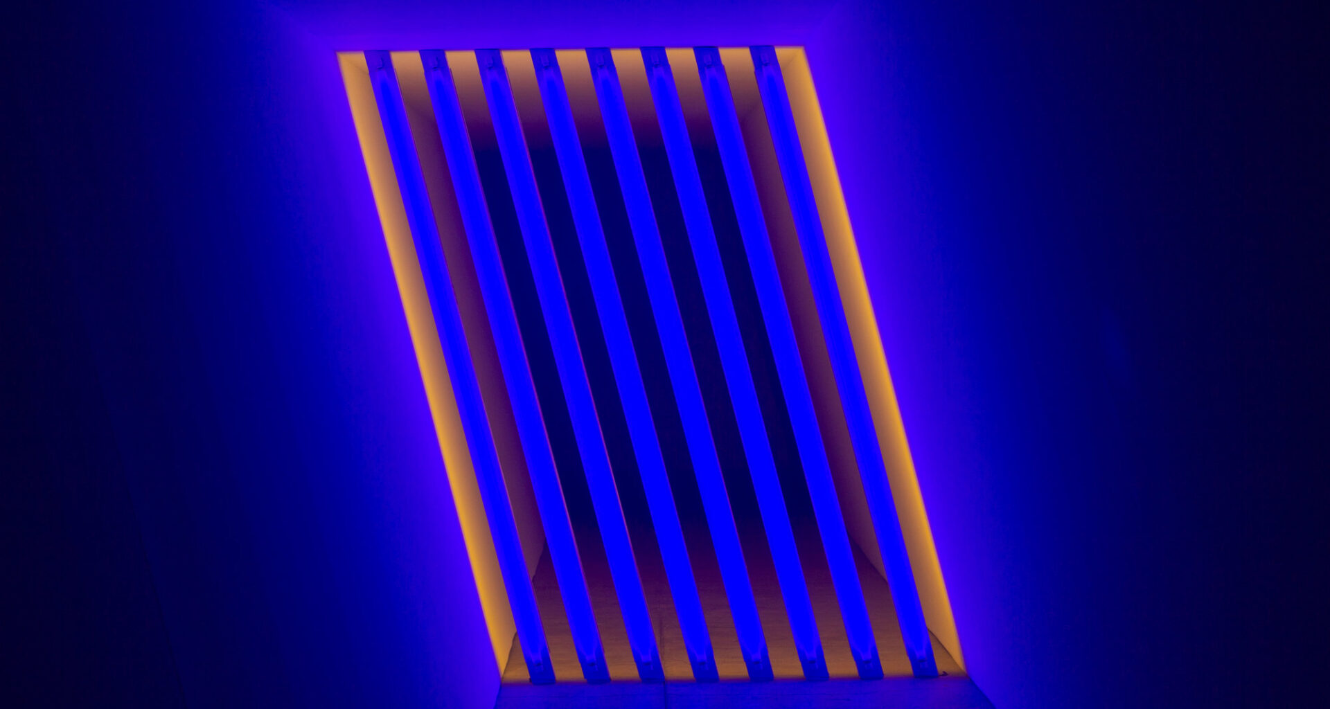 Dan Flavin, Detail, on view at Chinati Foundation