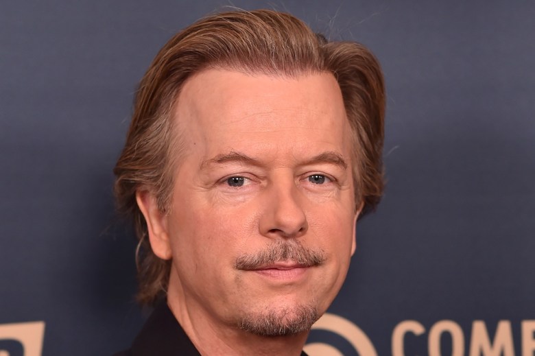 David Spade appears at a Comedy Central press event in West Hollywood.
