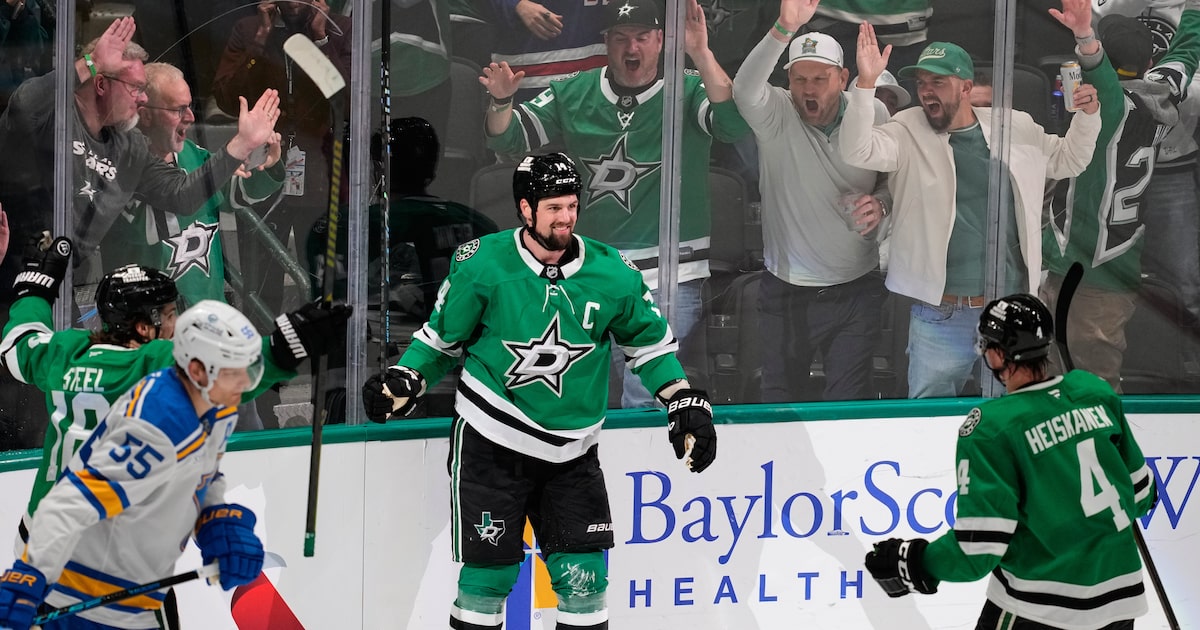 Jamie Benn’s heroics lift Stars over Blues as Dallas heads into Olympic break on high note