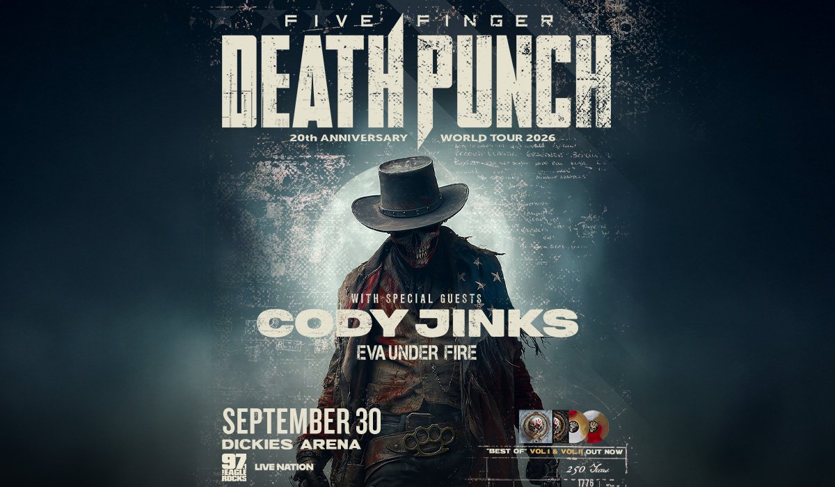 97.1 The Eagle Presents Five Finger Death Punch