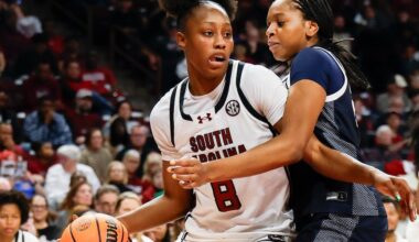 Edwards’ 28 points lead No. 3 South Carolina to win over Texas A&M