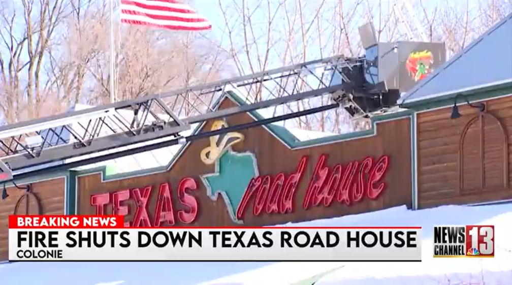 Kitchen fire shuts down Texas Roadhouse on Wolf Road in Colonie