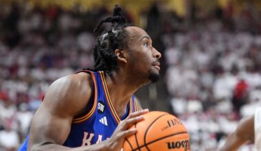 Bill Self thanks Texas Tech students for chant toward Darryn Peterson